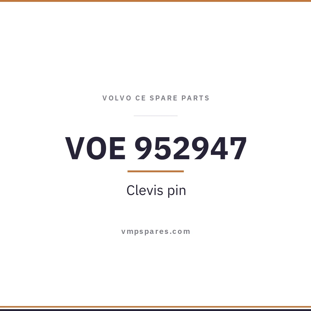 VOE 952947 – Clevis pin