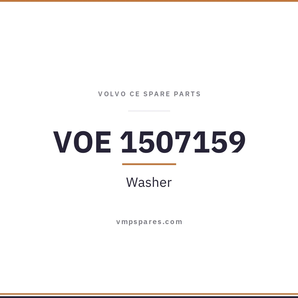 VOE 1507159 – Washer