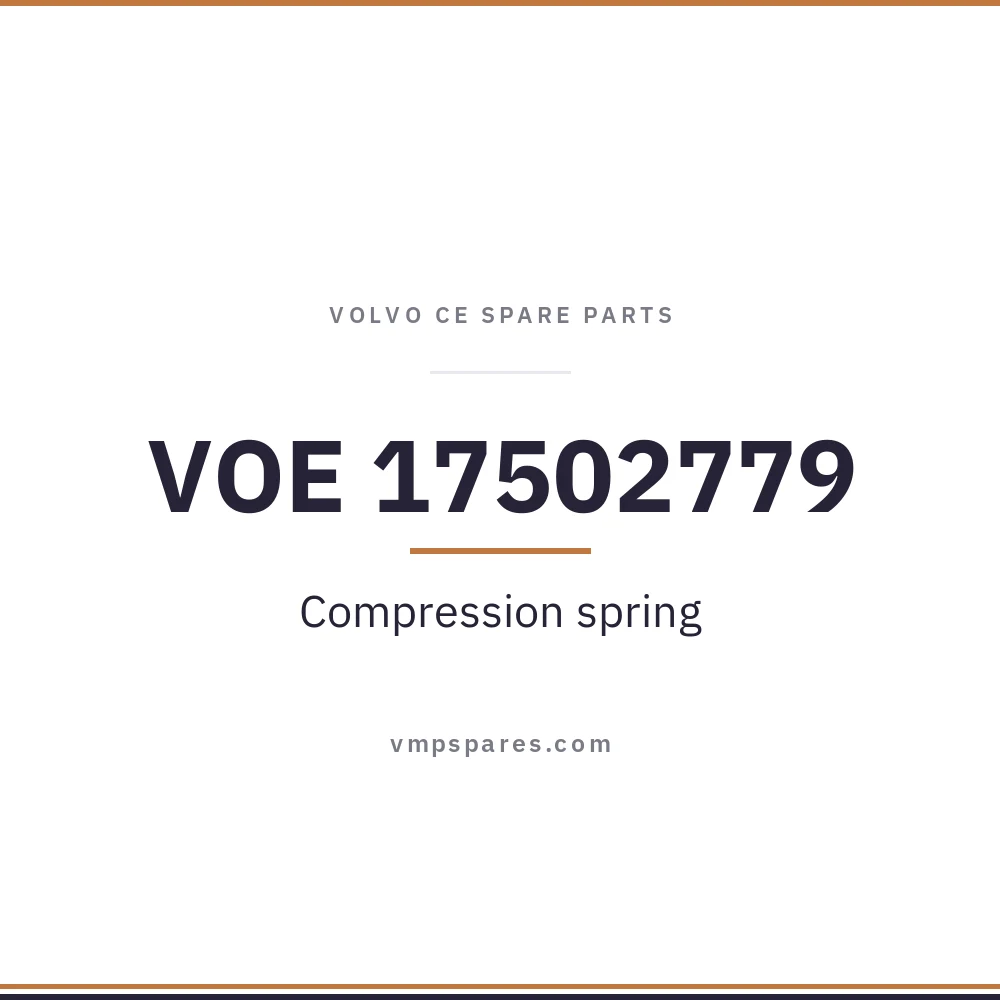 VOE 17502779 – Compression spring