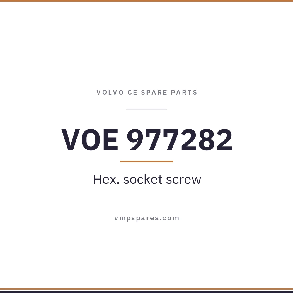 VOE 977282 – Hex. socket screw