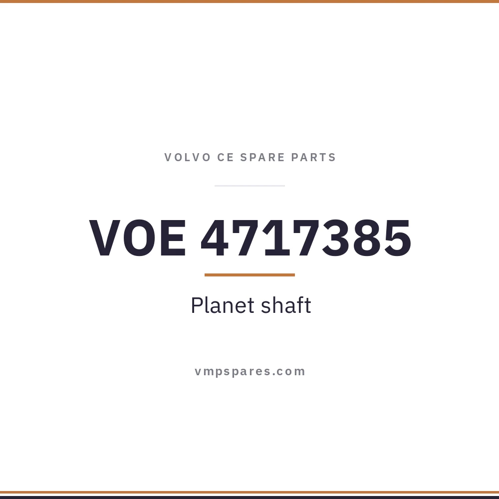 VOE 4717385 – Planet shaft