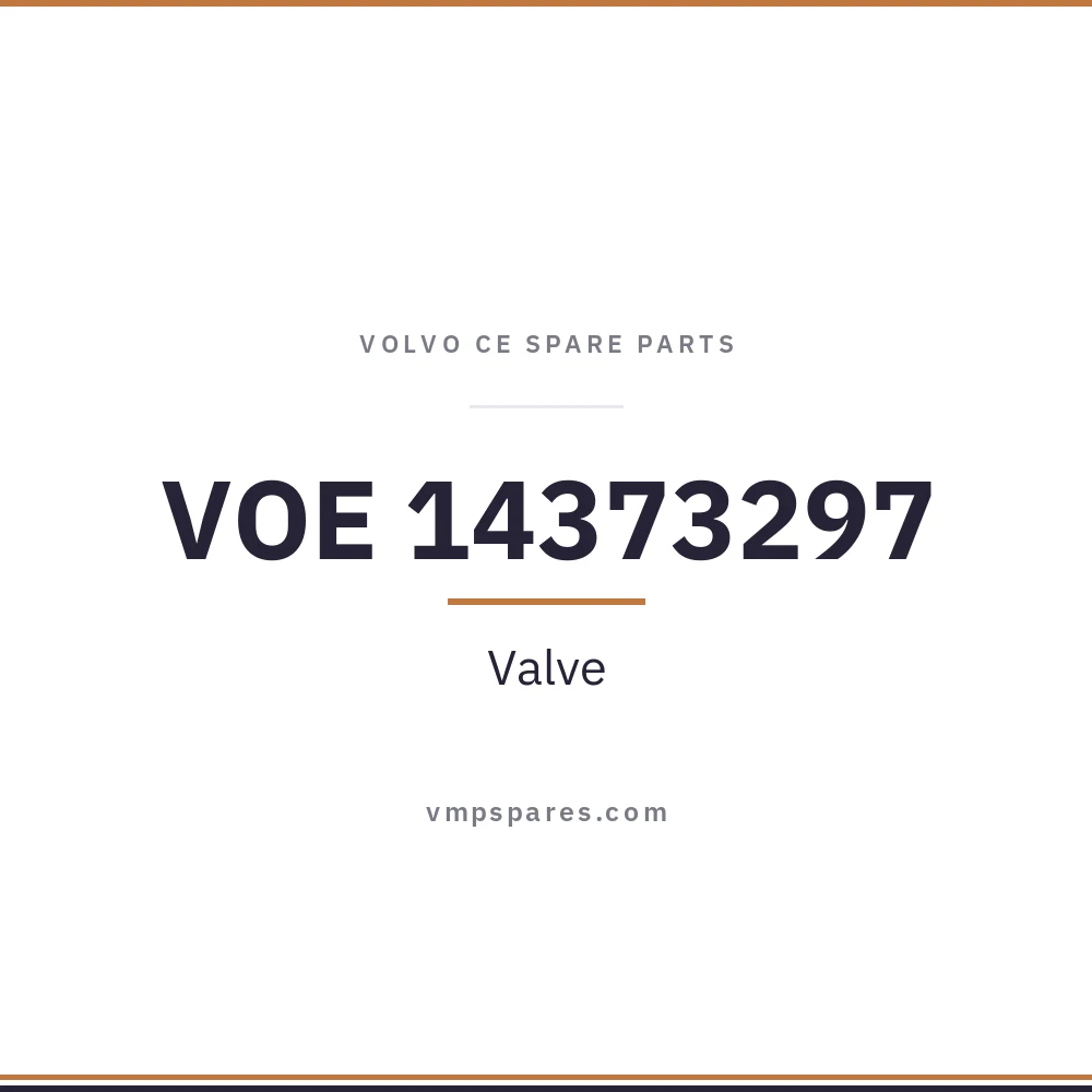 VOE 14373297 – Valve