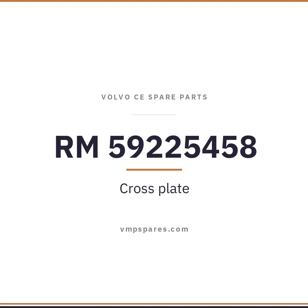 RM 59225458 – Cross plate