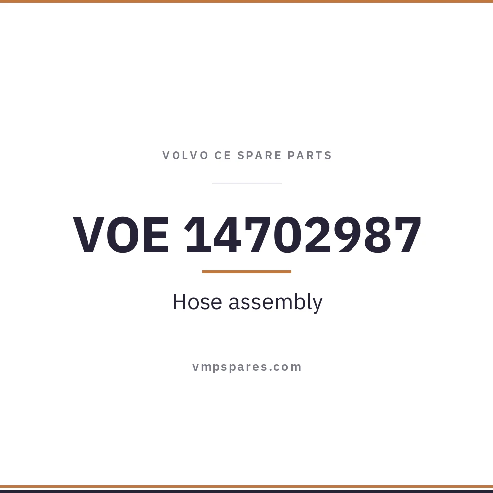 VOE 14702987 – Hose assembly