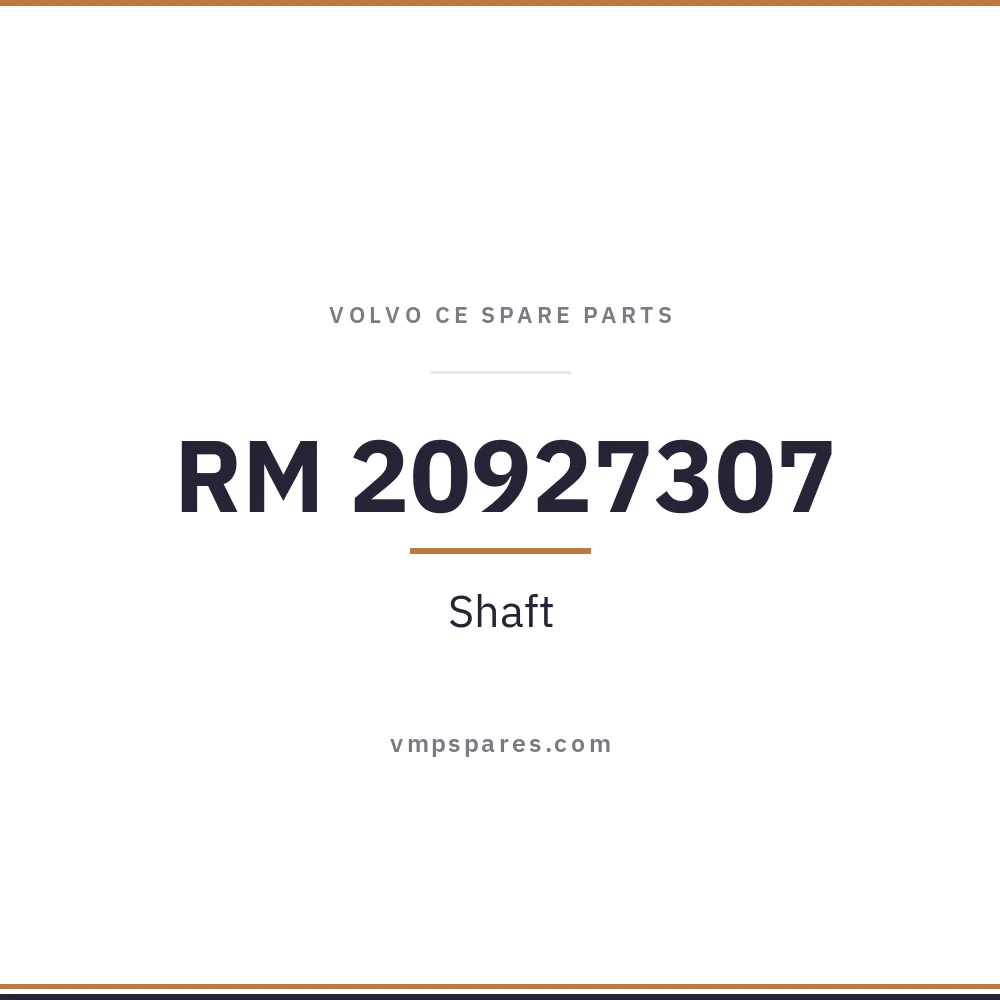 RM 20927307 – Shaft