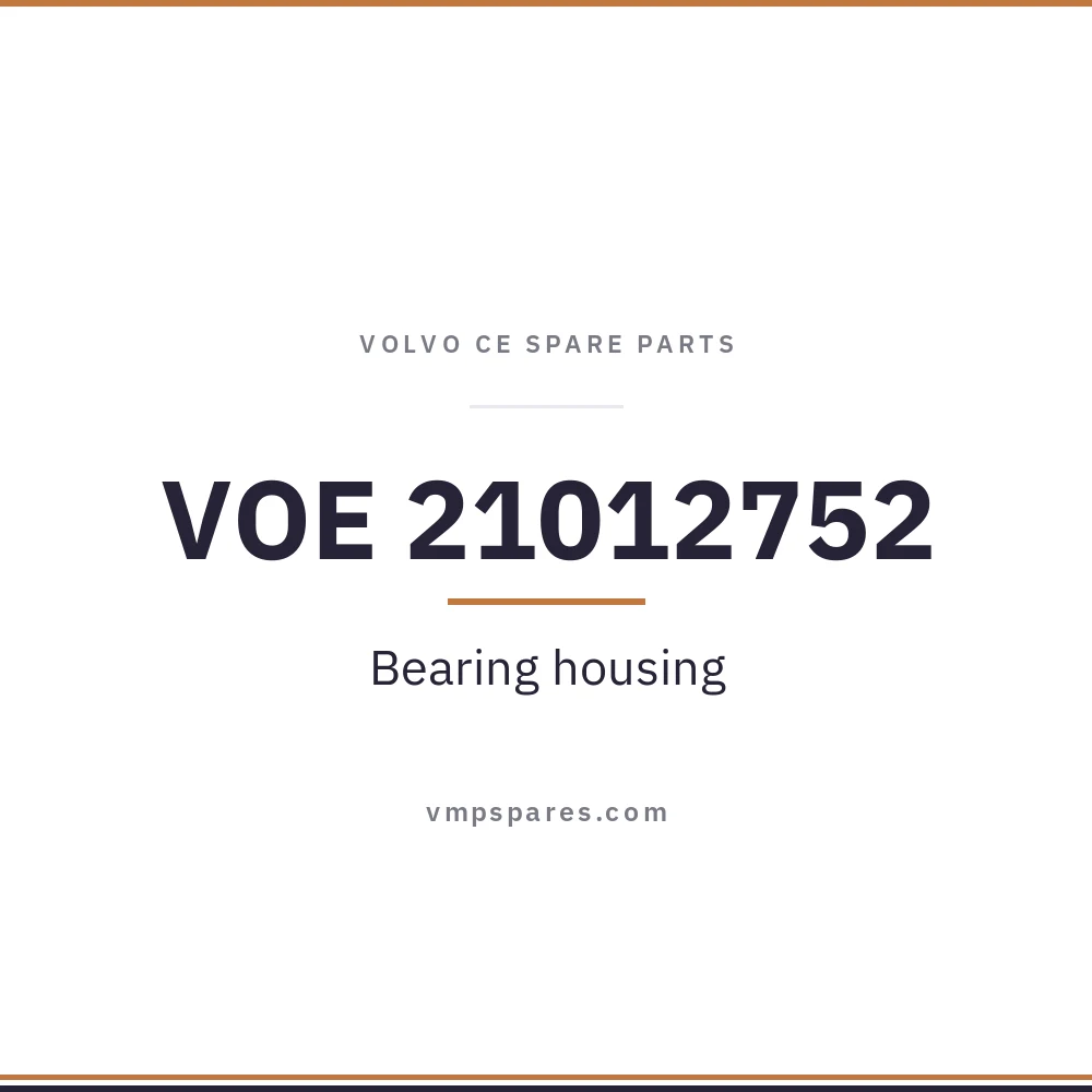 VOE 21012752 – Bearing housing