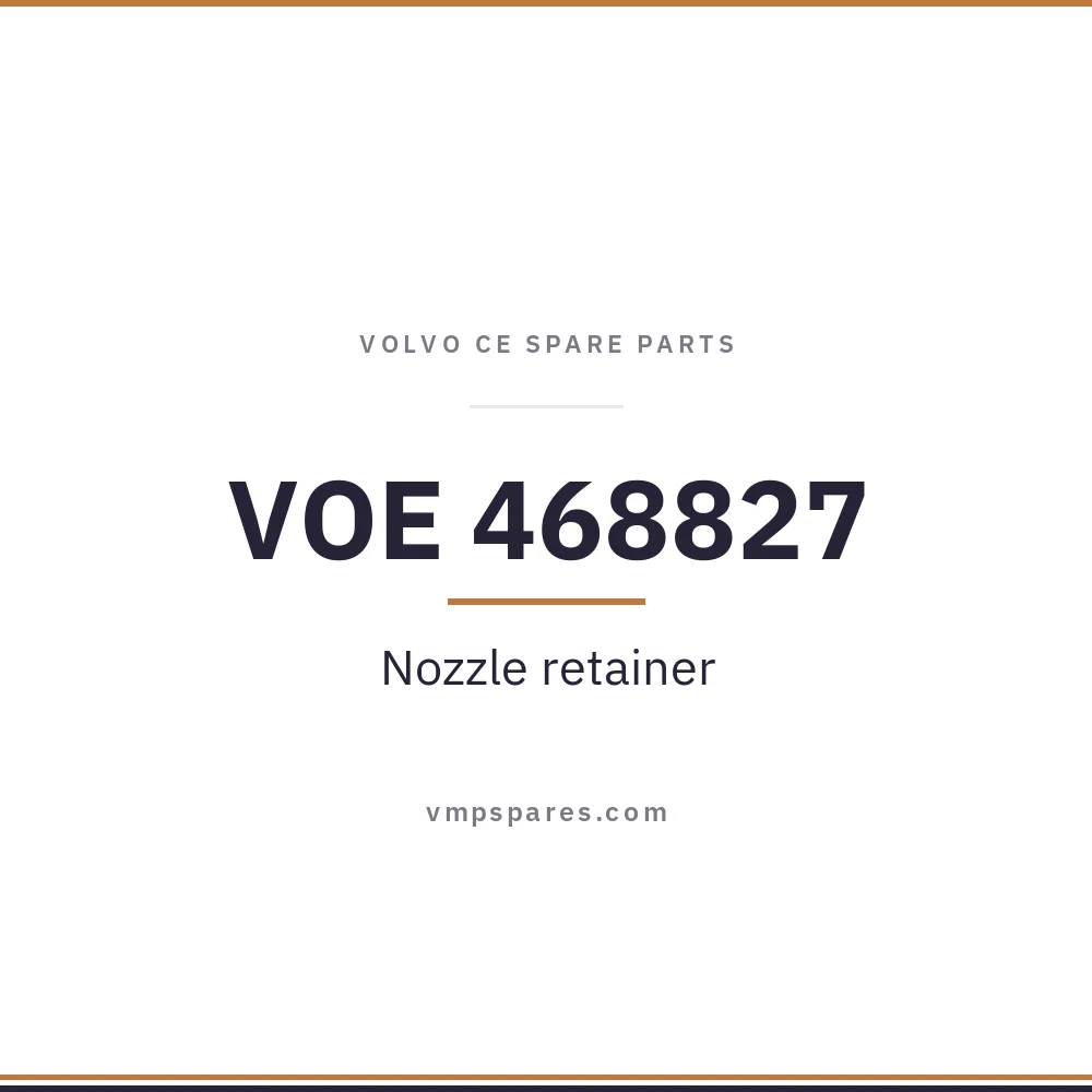 VOE 468827 – Nozzle retainer