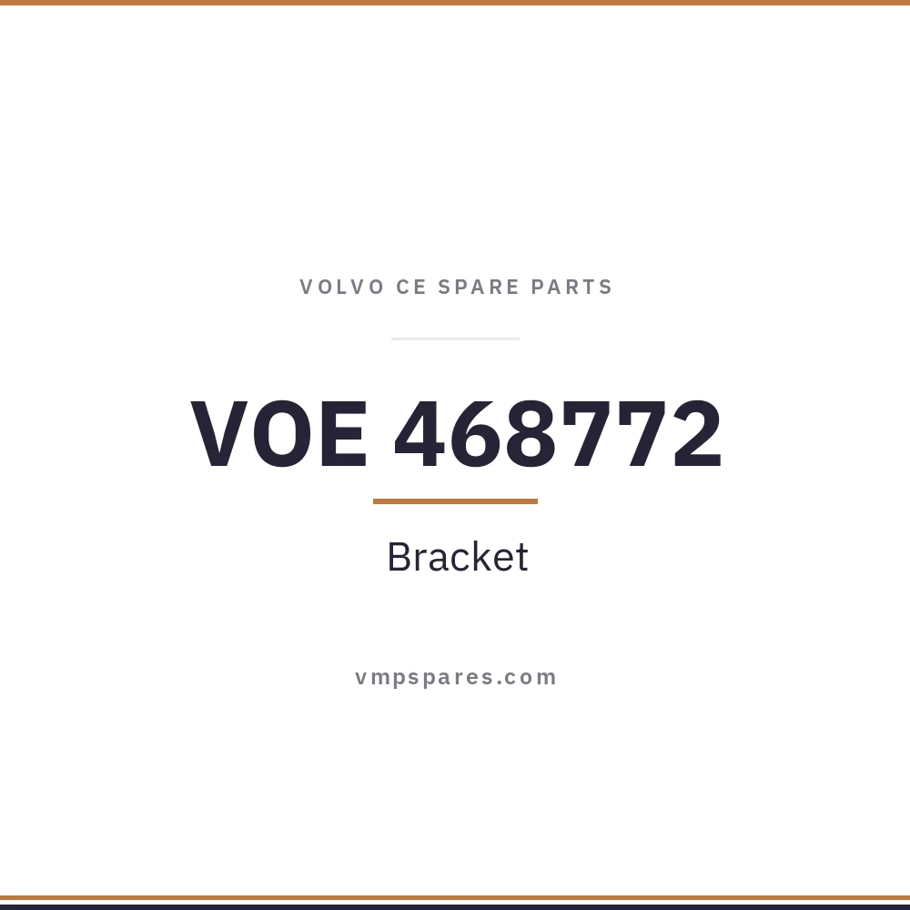 VOE 468772 – Bracket