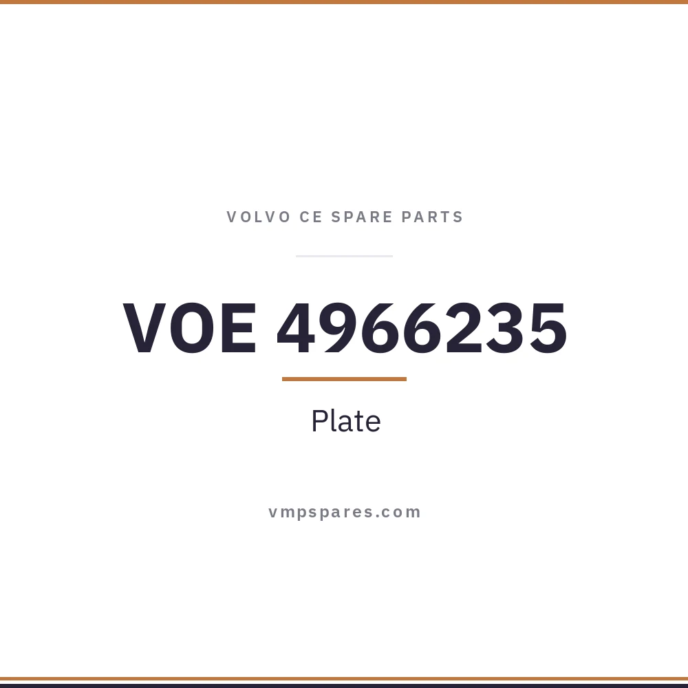 VOE 4966235 – Plate