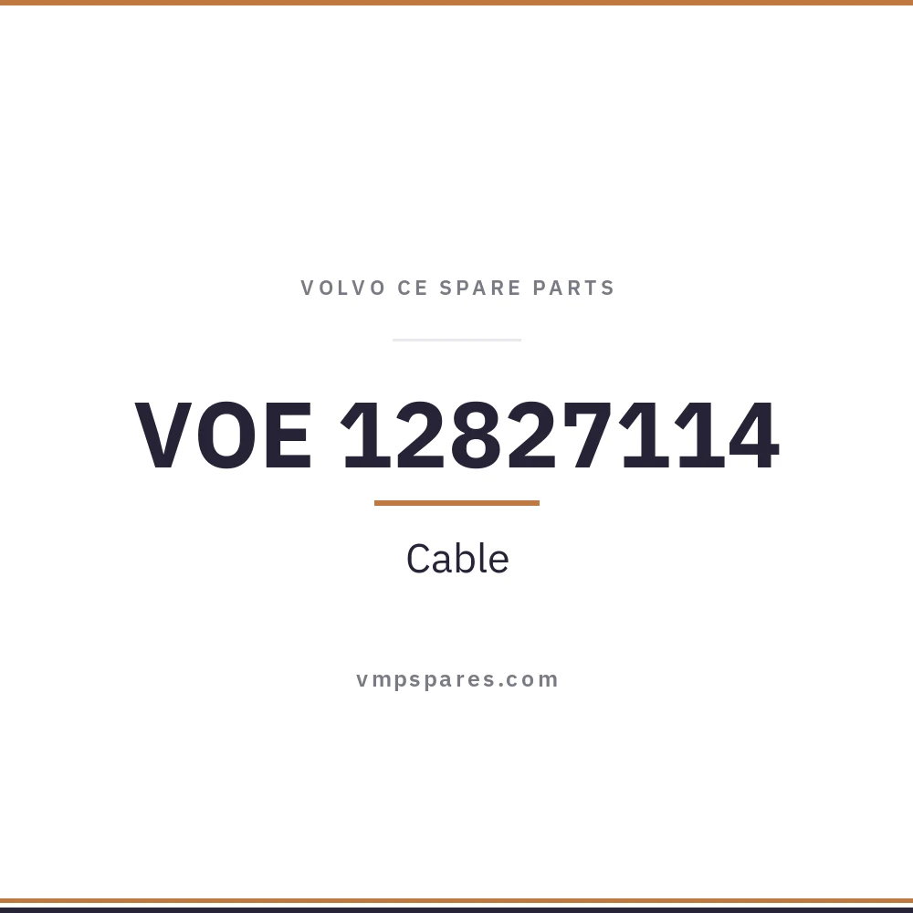 VOE 12827114 – Cable