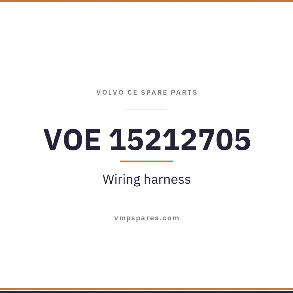 VOE 15212705 – Wiring harness