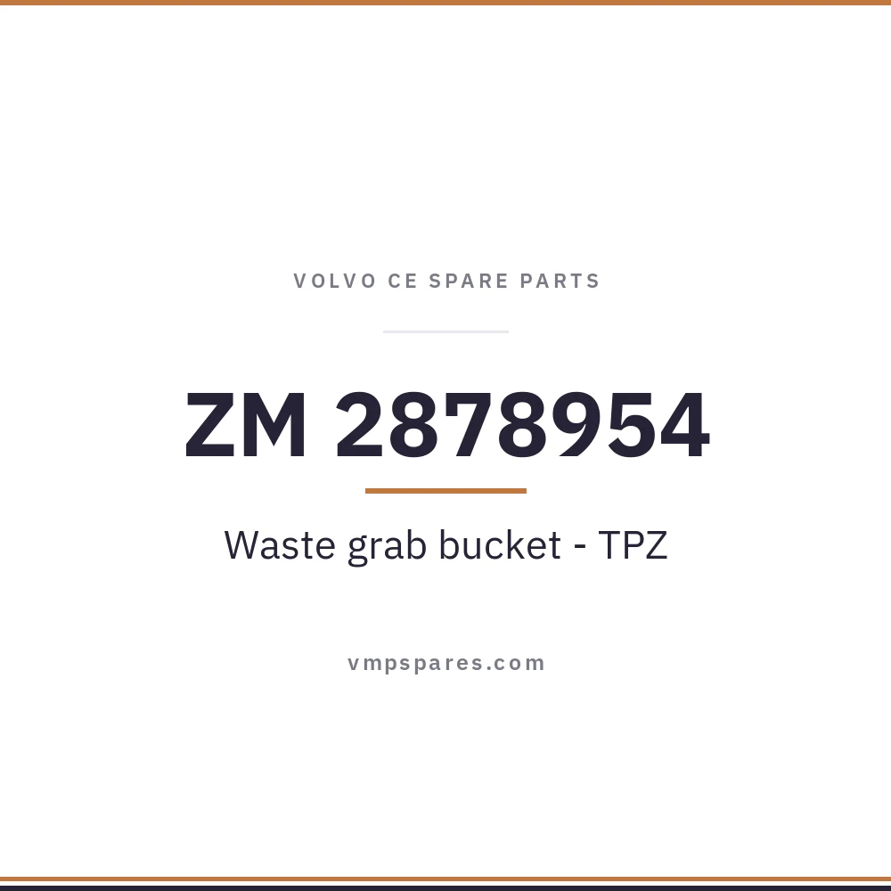 ZM 2878954 – Waste grab bucket – TPZ