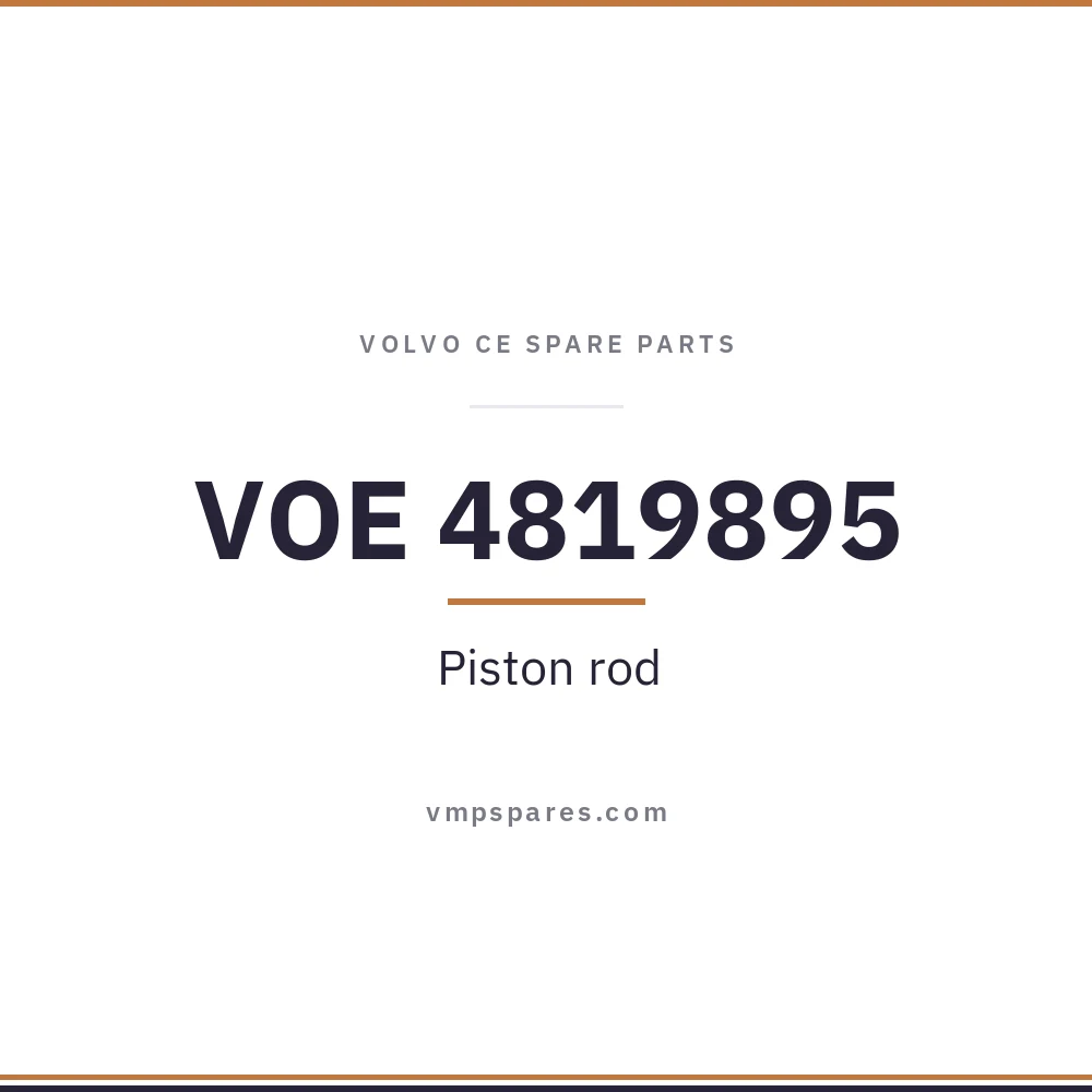 VOE 4819895 – Piston rod