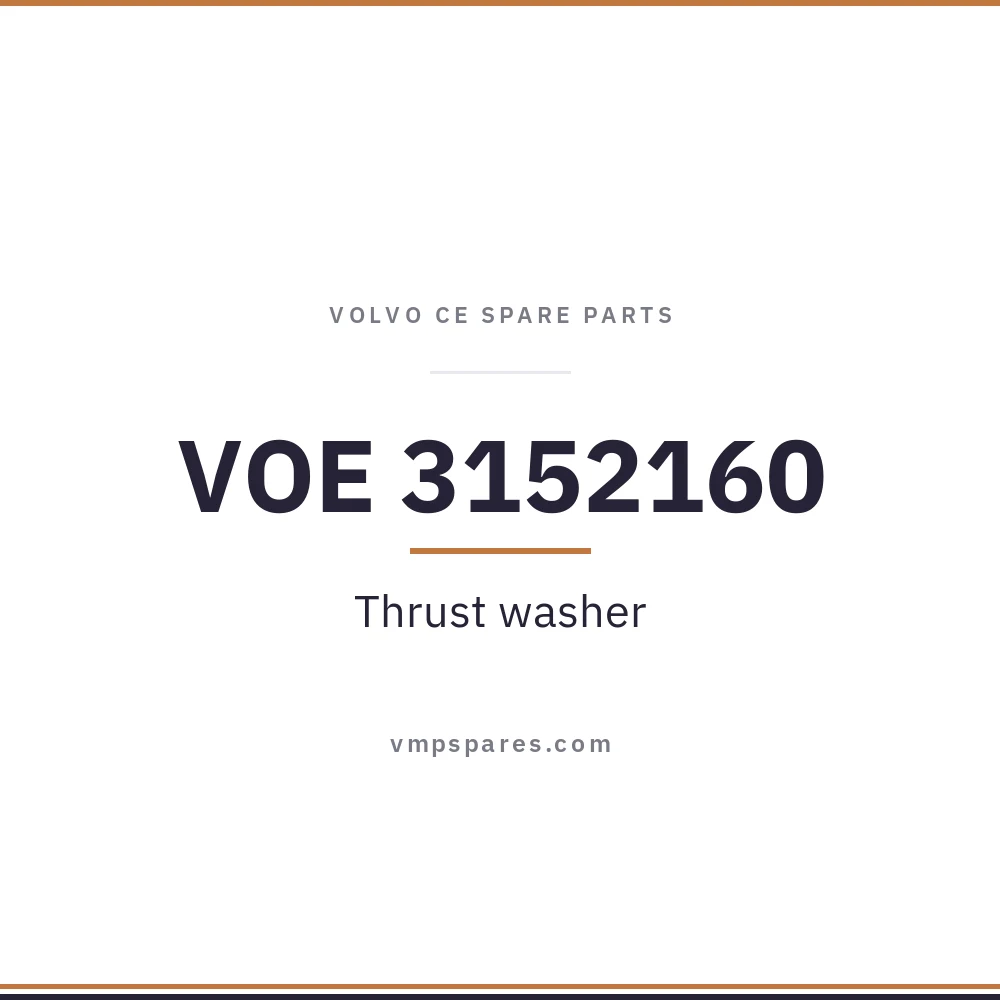 VOE 3152160 – Thrust washer