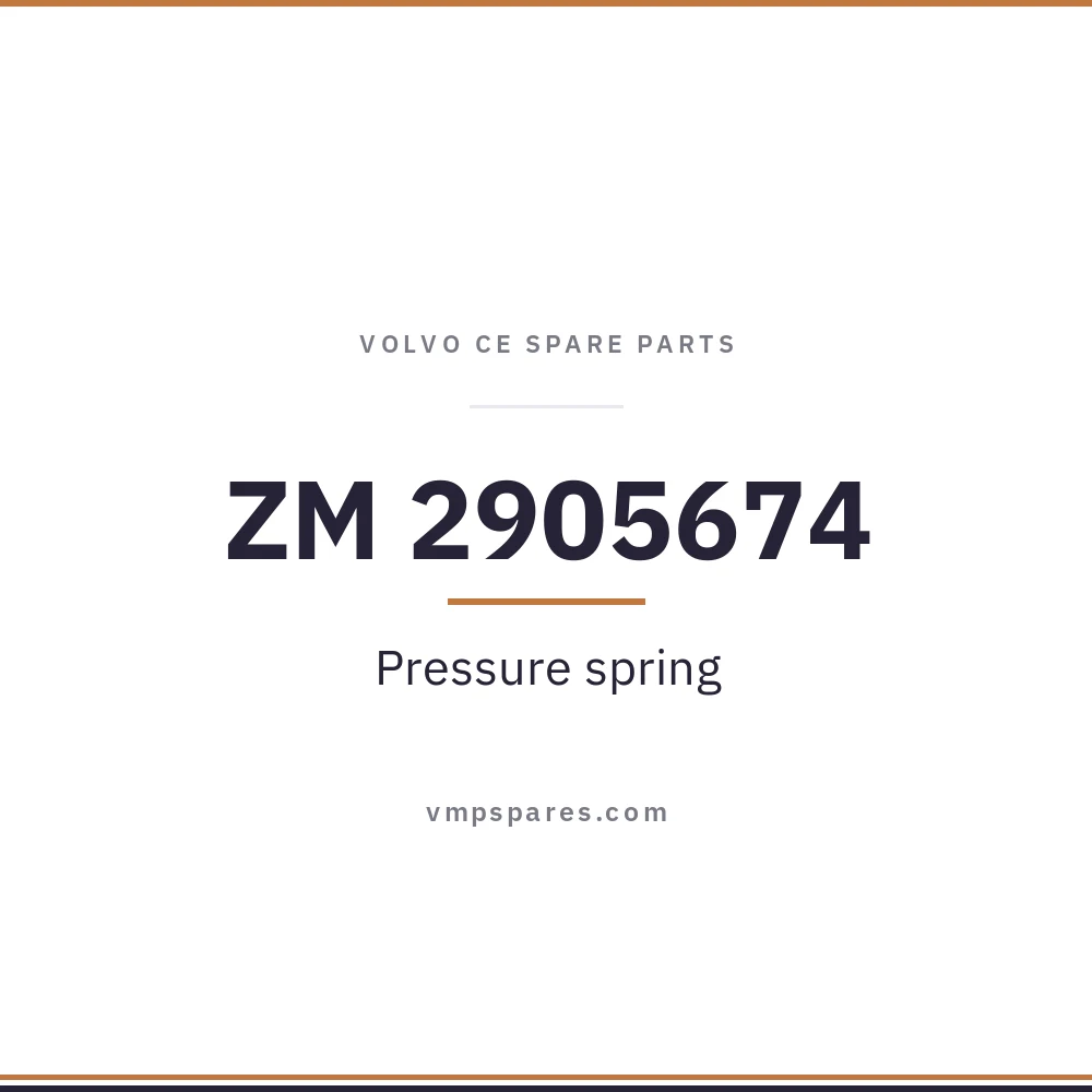 ZM 2905674 – Pressure spring