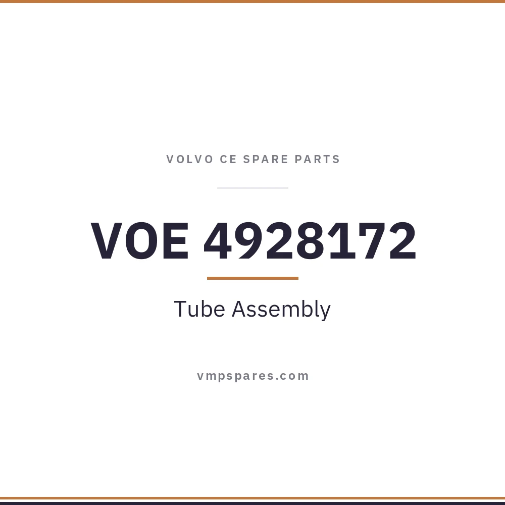 VOE 4928172 – Tube Assembly