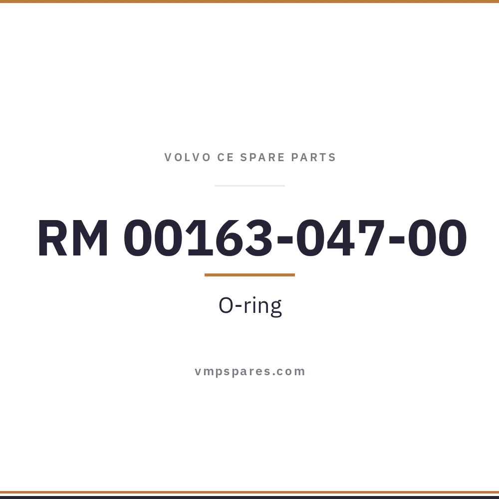 RM 00163-047-00 – O-ring