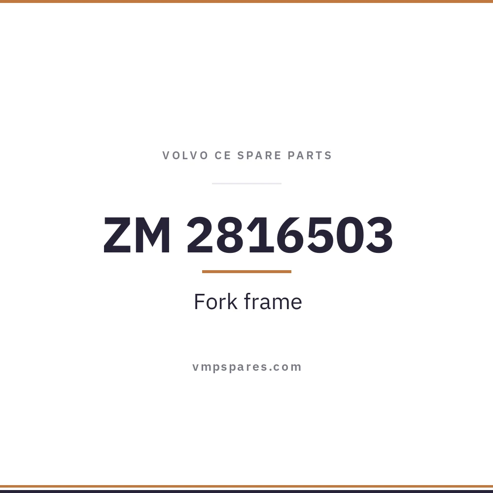 ZM 2816503 – Fork frame