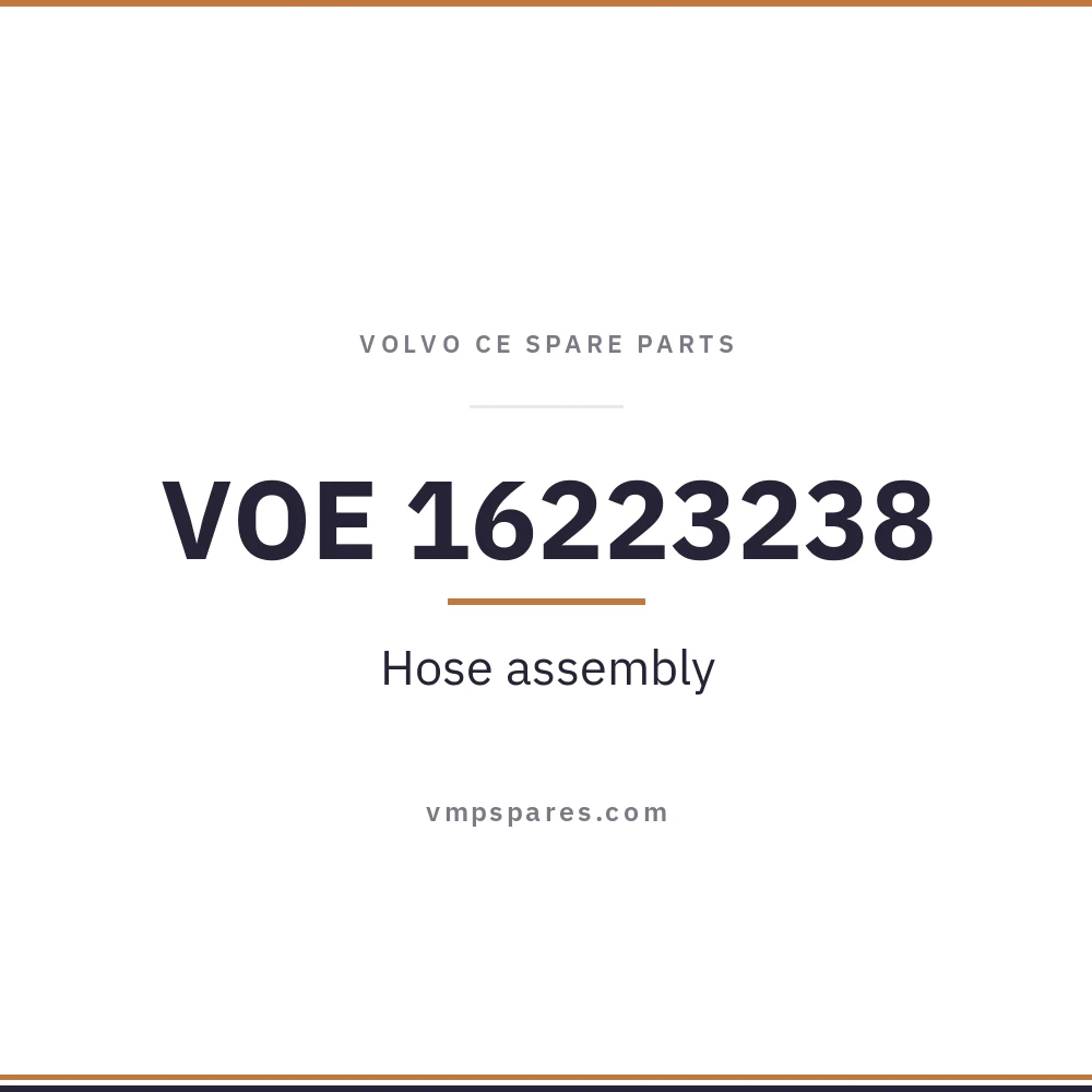 VOE 16223238 – Hose assembly