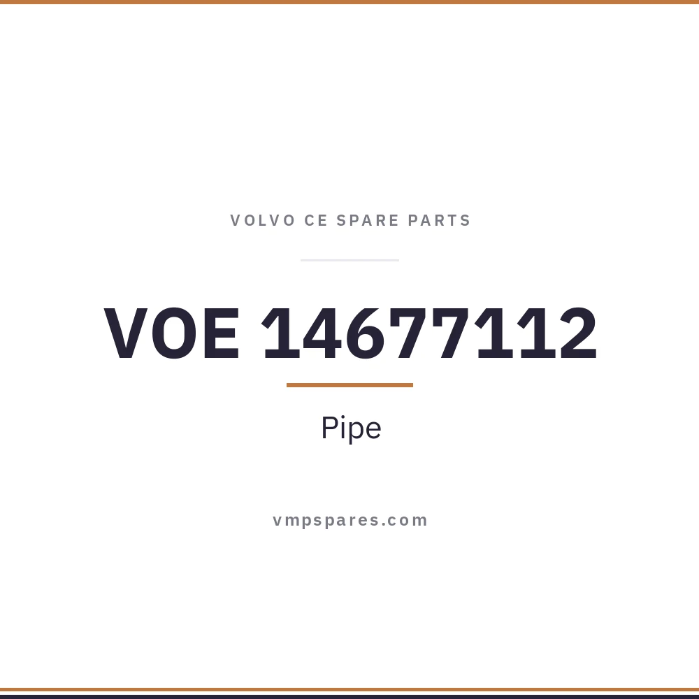 VOE 14677112 – Pipe