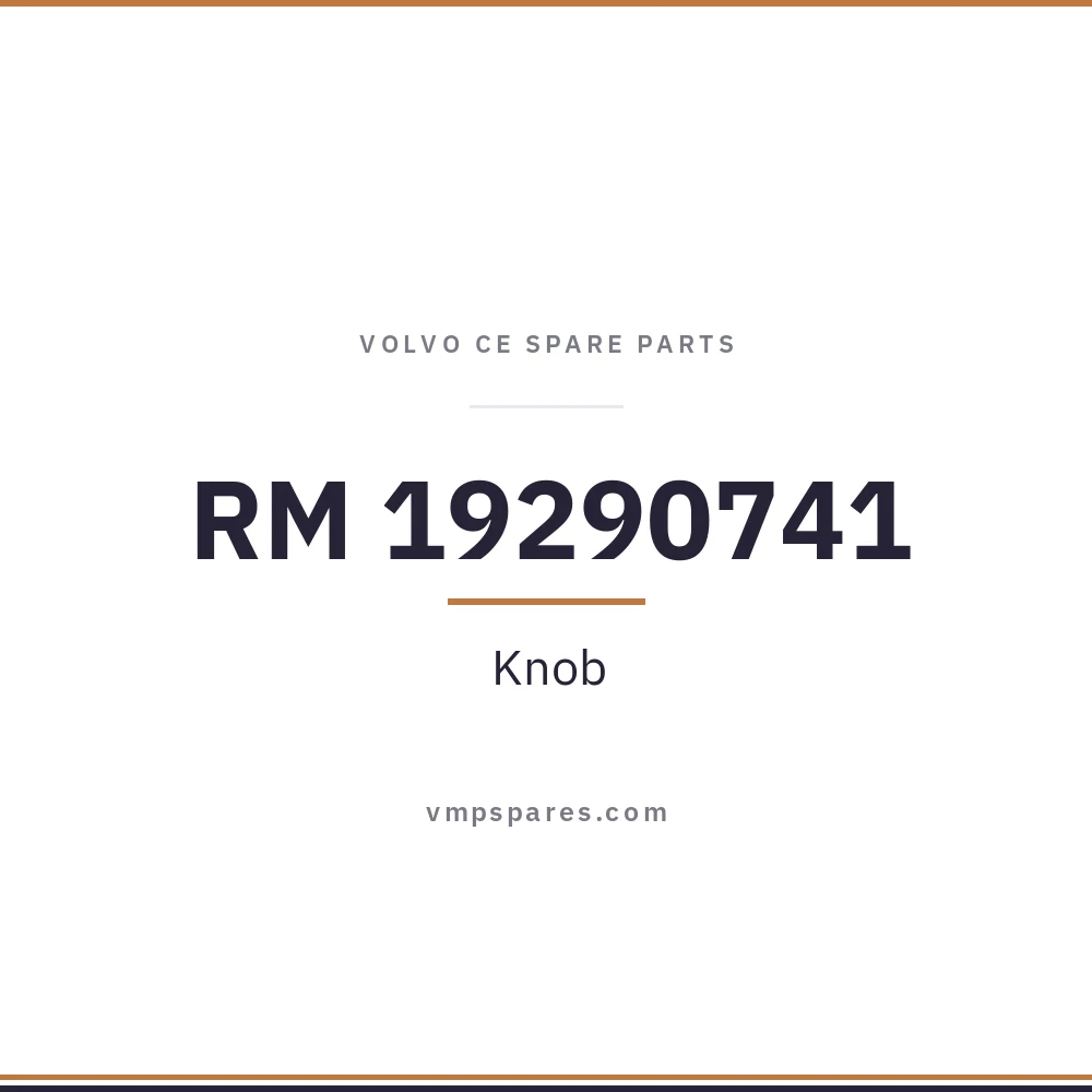 RM 19290741 – Knob