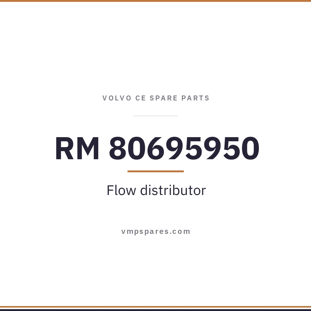 RM 80695950 – Flow distributor