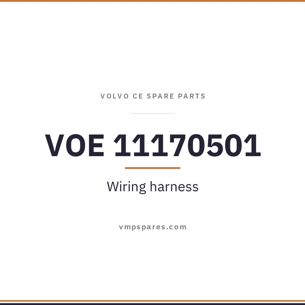 VOE 11170501 – Wiring harness