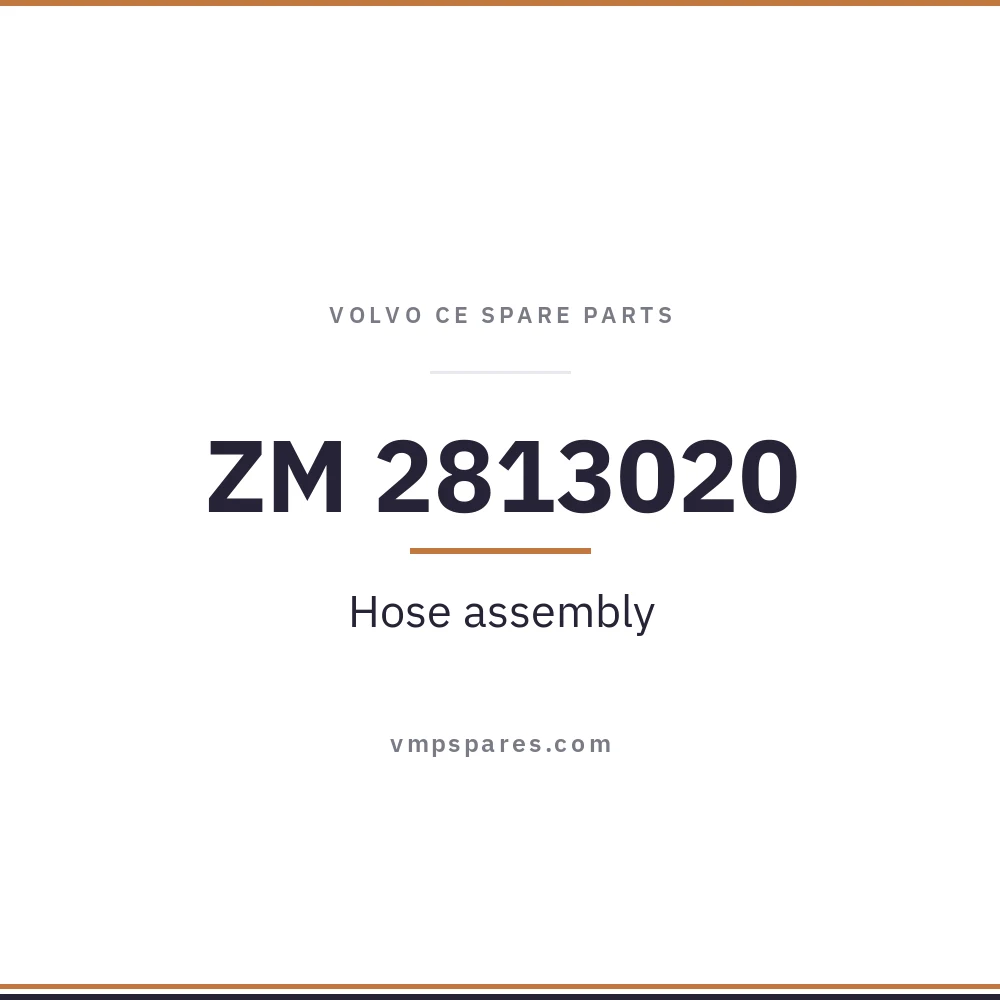 ZM 2813020 – Hose assembly