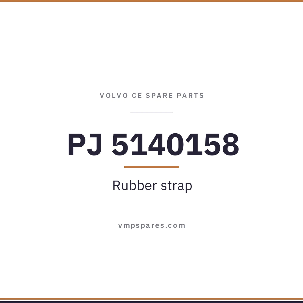 PJ 5140158 – Rubber strap