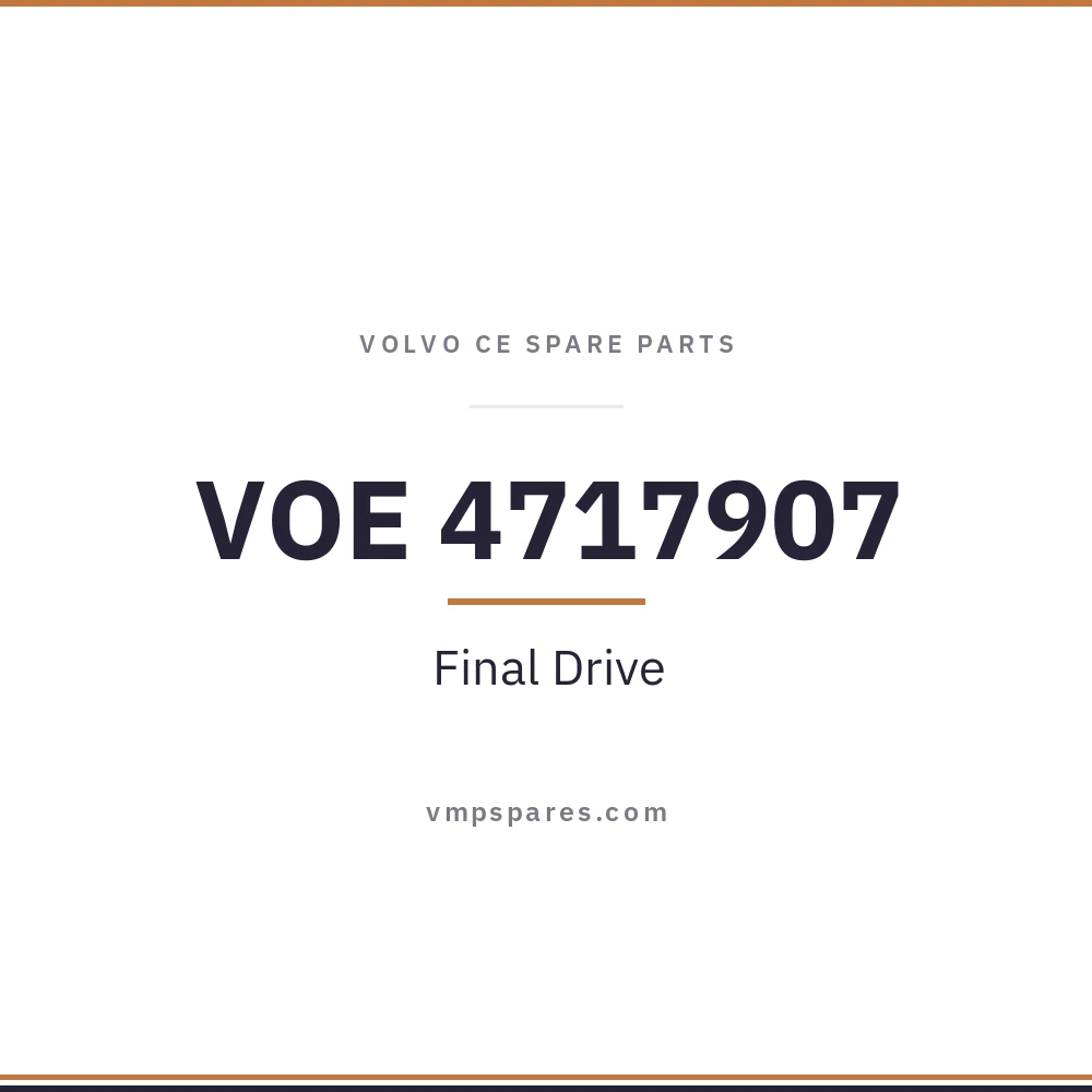 VOE 4717907 – Final Drive