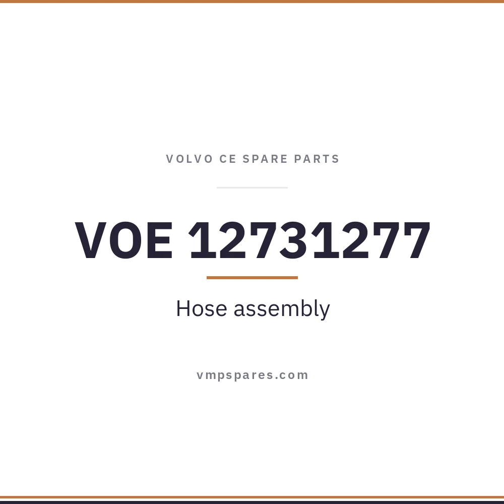 VOE 12731277 – Hose assembly