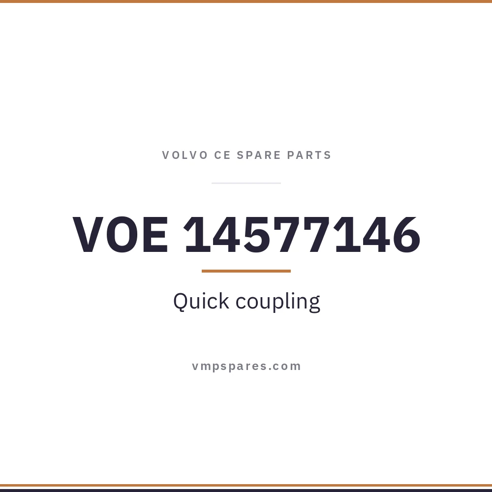 VOE 14577146 – Quick coupling