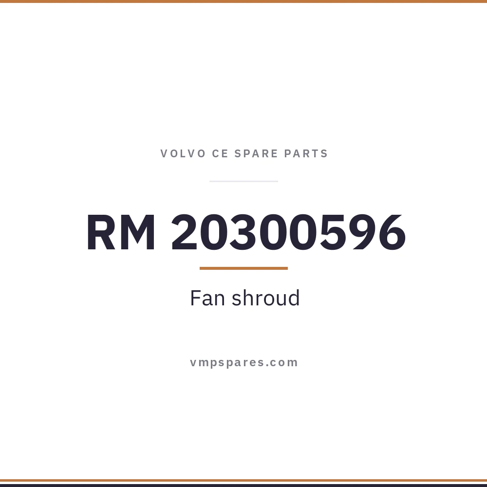 RM 20300596 – Fan shroud