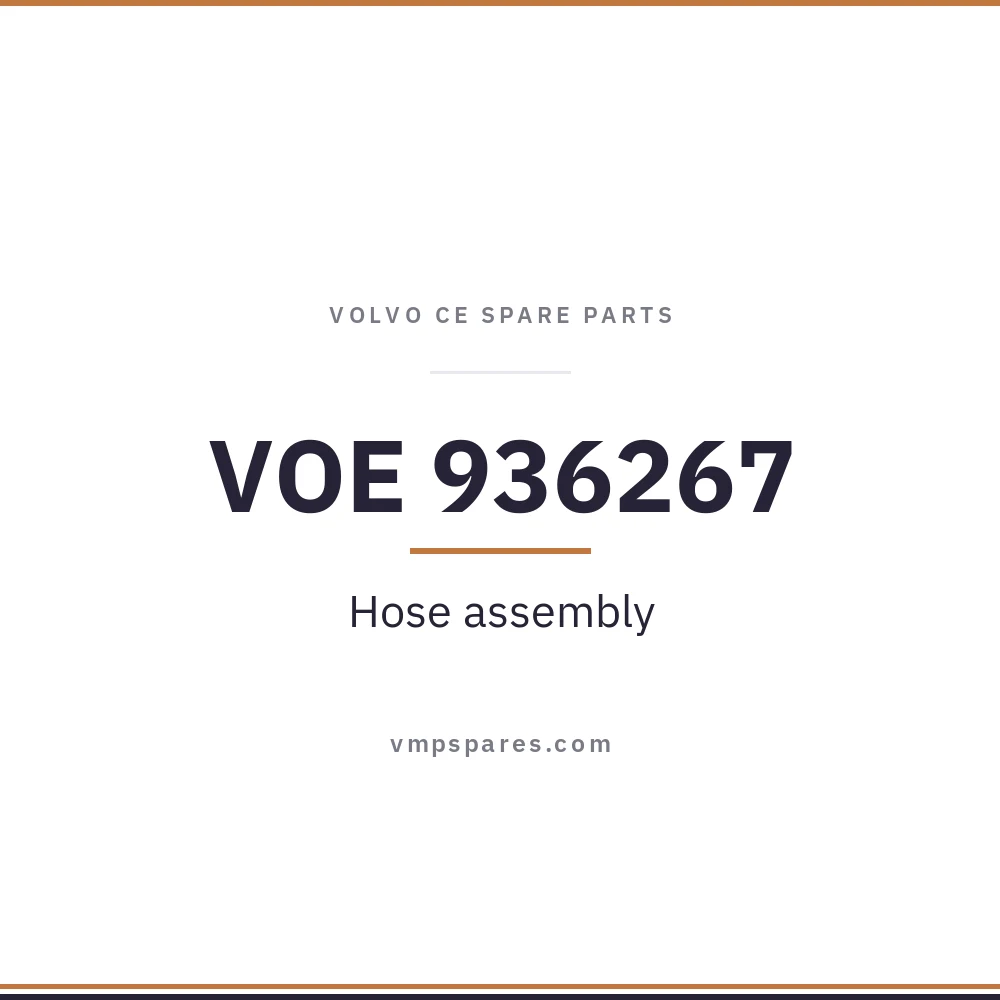 VOE 936267 – Hose assembly