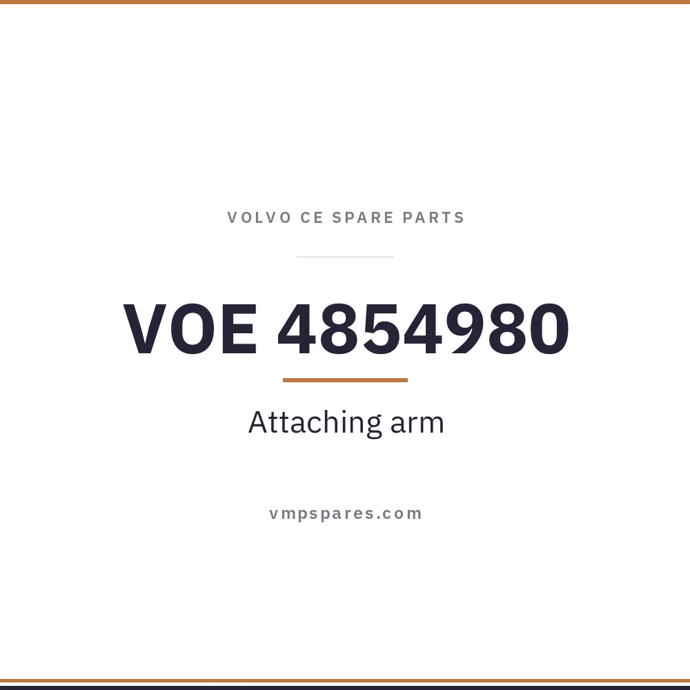 VOE 4854980 – Attaching arm