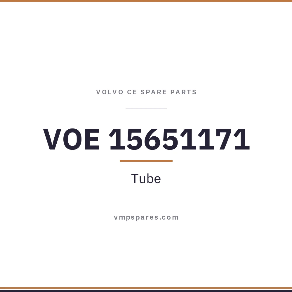 VOE 15651171 – Tube