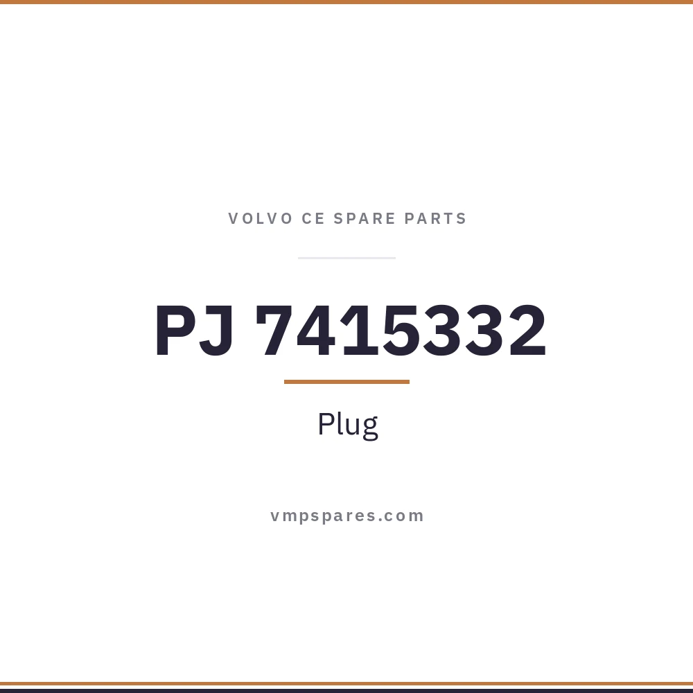 PJ 7415332 – Plug