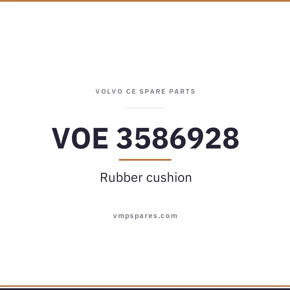 VOE 3586928 – Rubber cushion