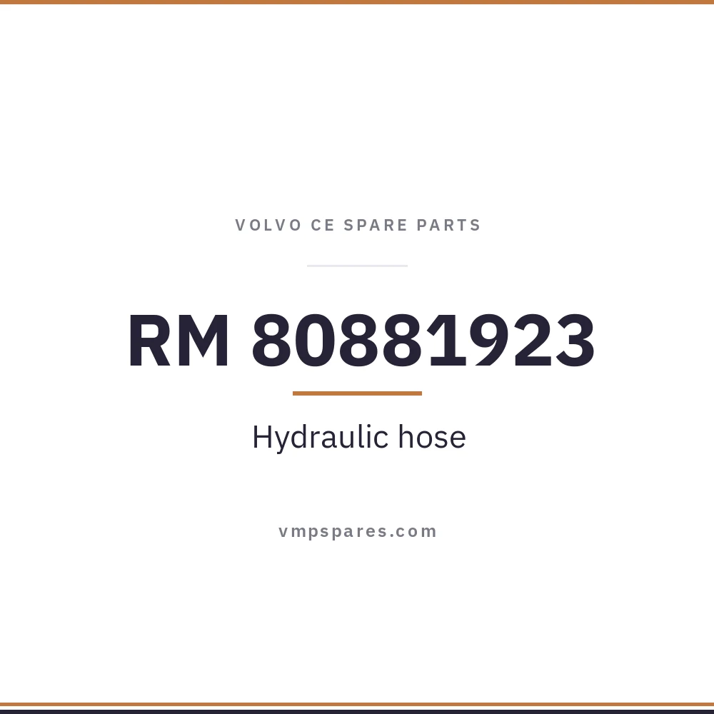 RM 80881923 – Hydraulic hose