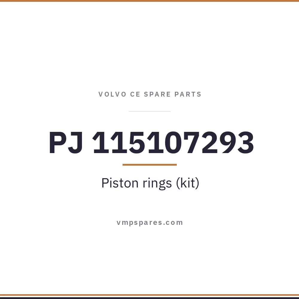 PJ 115107293 – Piston rings (kit)