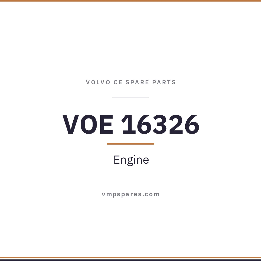 VOE 16326 – Engine