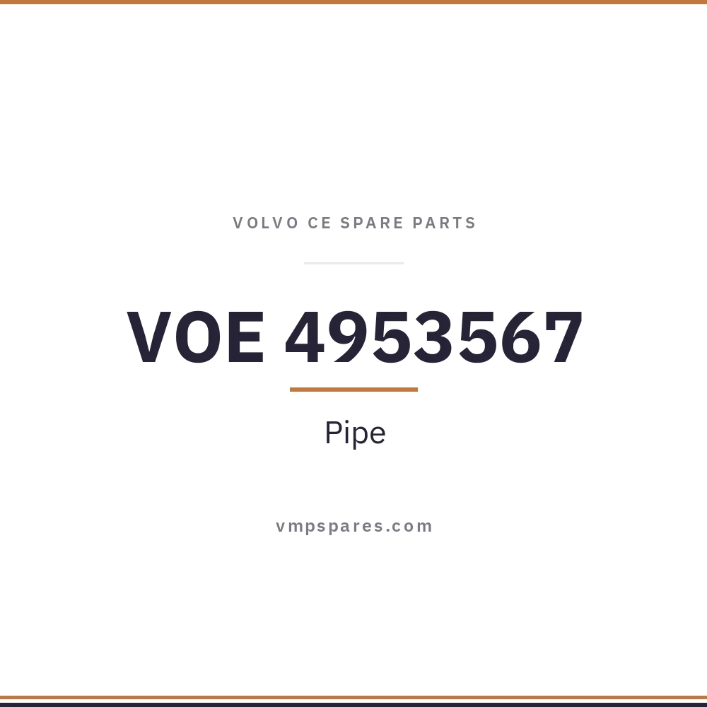VOE 4953567 – Pipe
