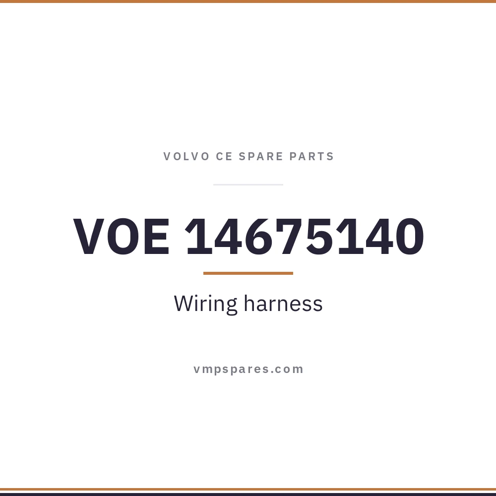 VOE 14675140 – Wiring harness