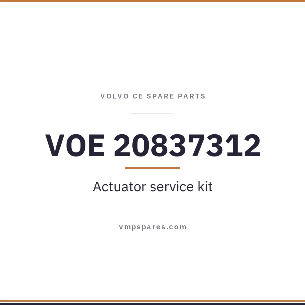 VOE 20837312 – Actuator service kit