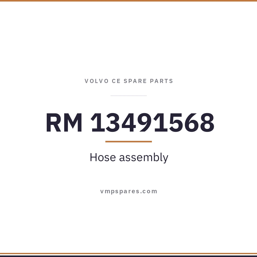 RM 13491568 – Hose assembly