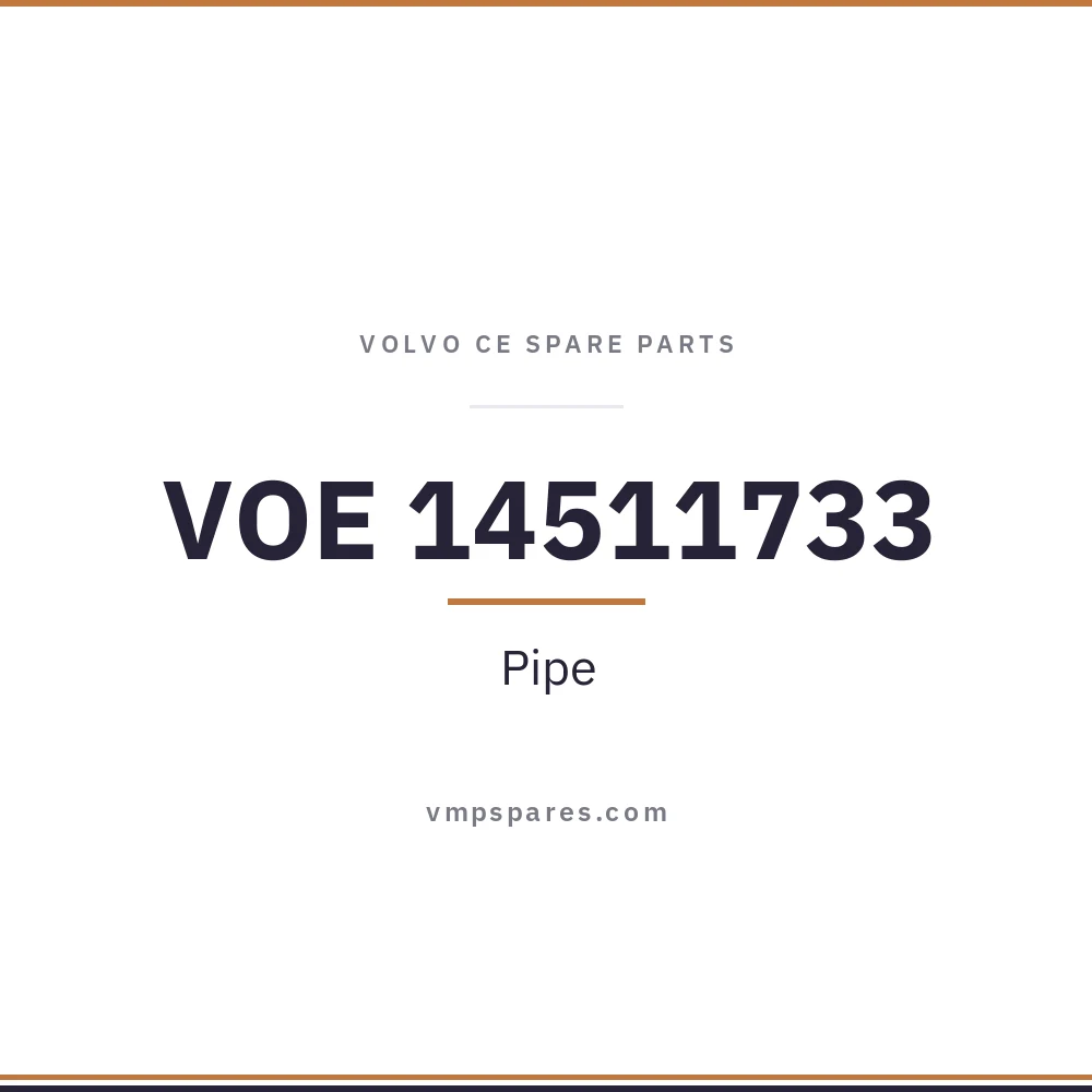 VOE 14511733 – Pipe