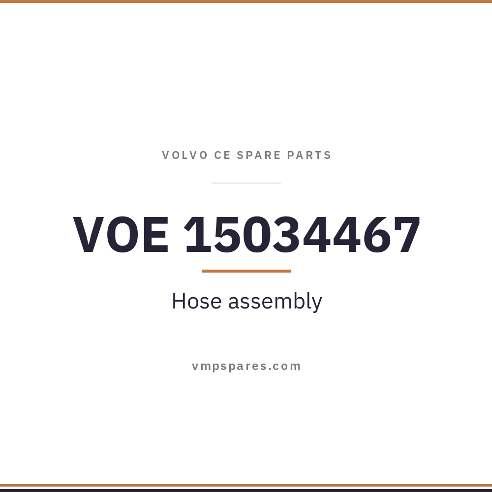 VOE 15034467 – Hose assembly
