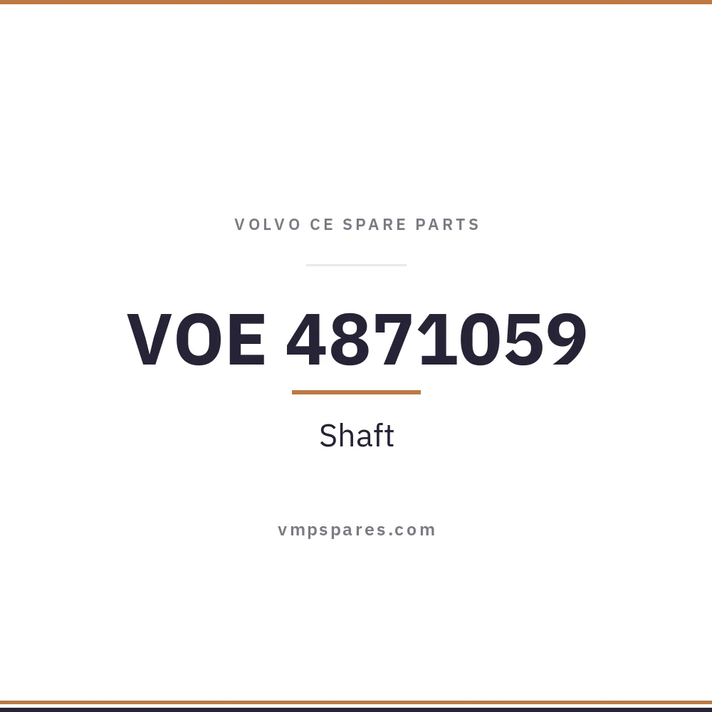 VOE 4871059 – Shaft