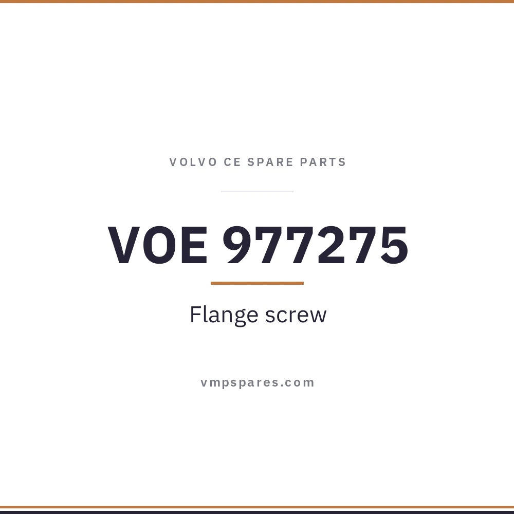 VOE 977275 – Flange screw