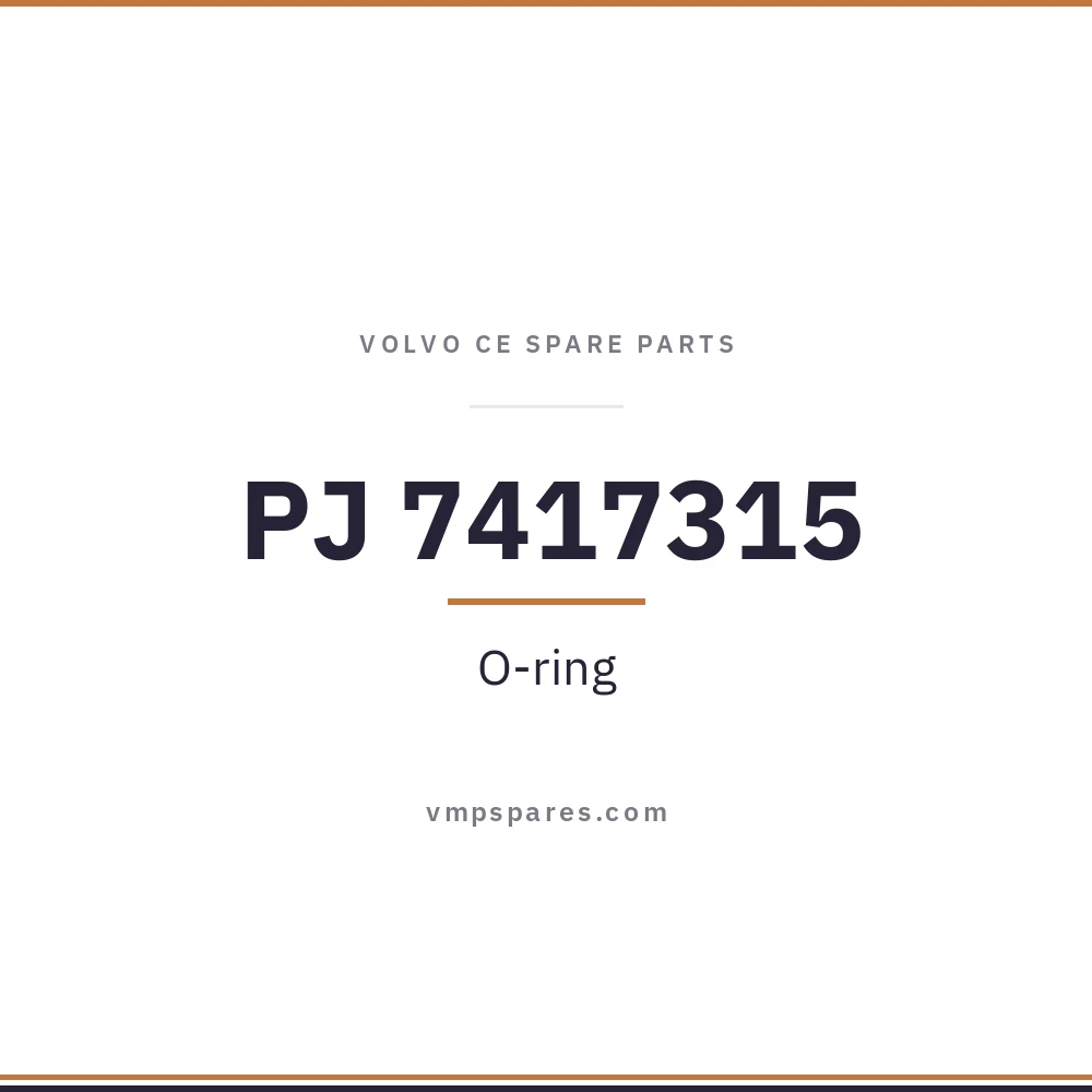 PJ 7417315 – O-ring